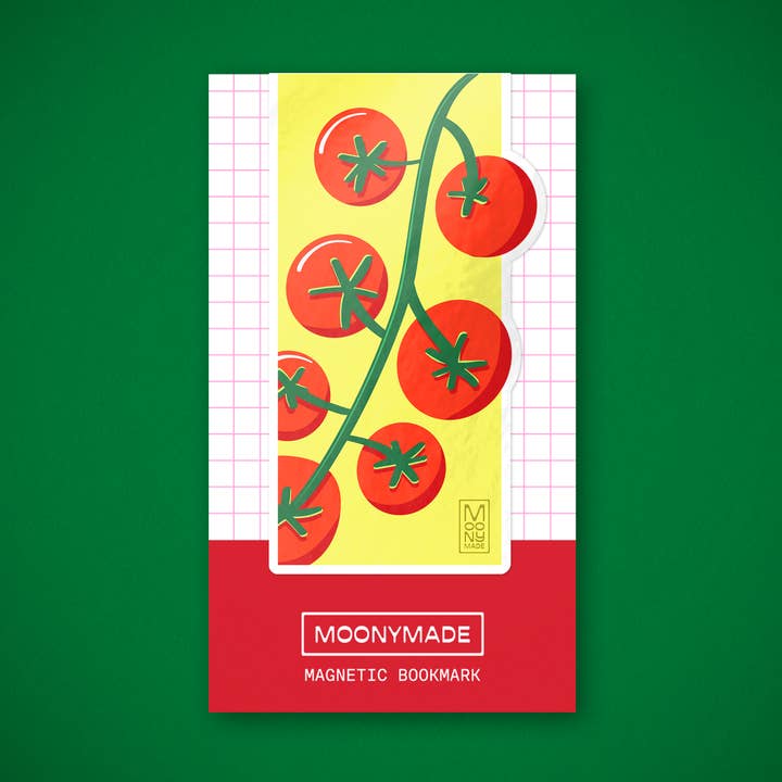 Marque-page magnétique Tomate cerise pour la vente par Moonymade