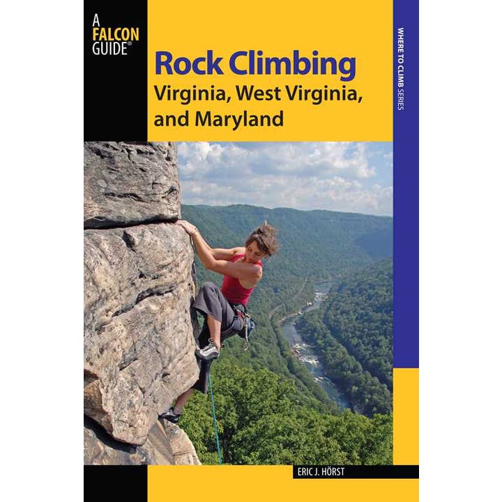 Rock Climbing Virginia, West Virginia, and Maryland by Eric Horst for wholesale by Simon & Schuster