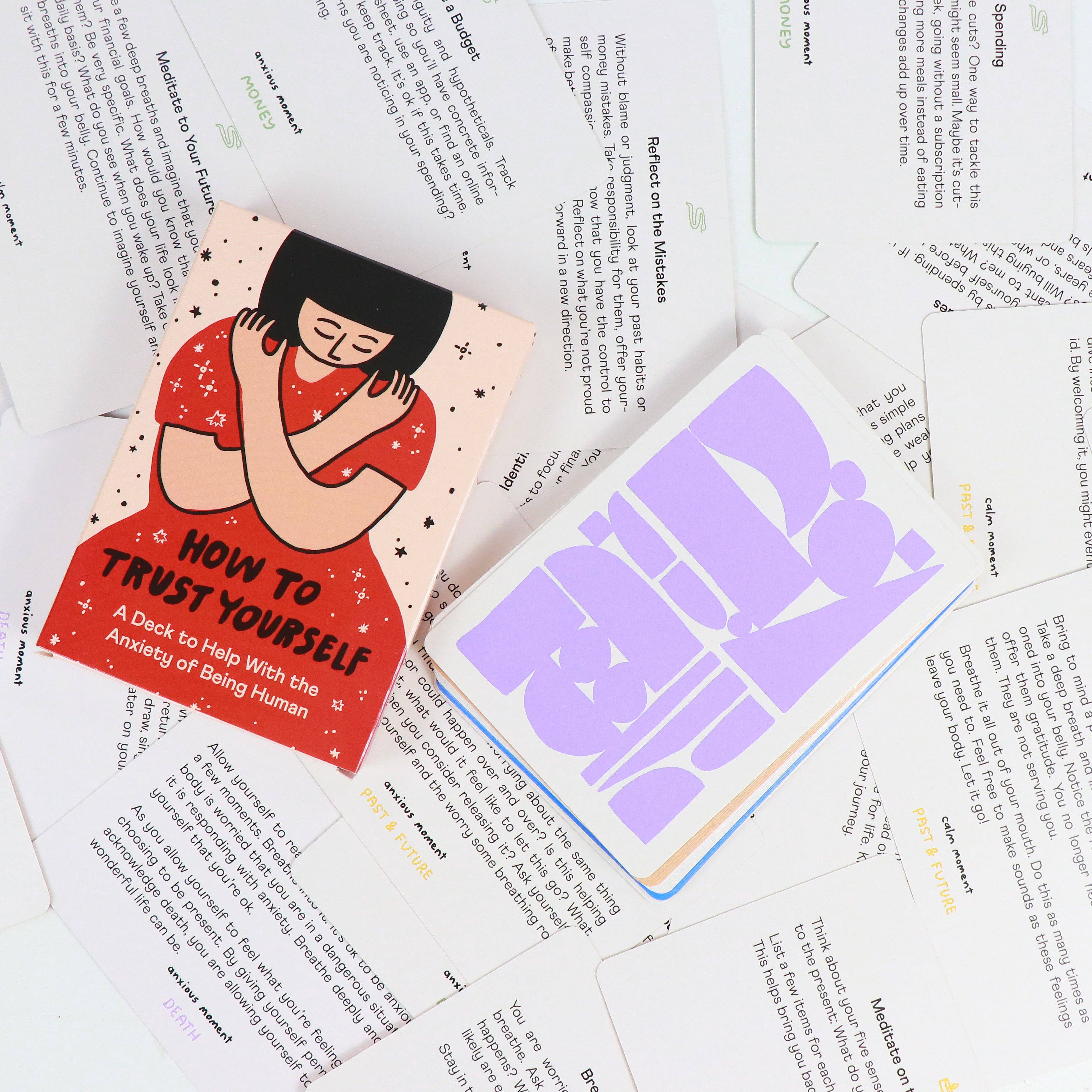 People I've Loved - Wholesale Card Game - How to Trust Yourself, An Anxiety Deck6