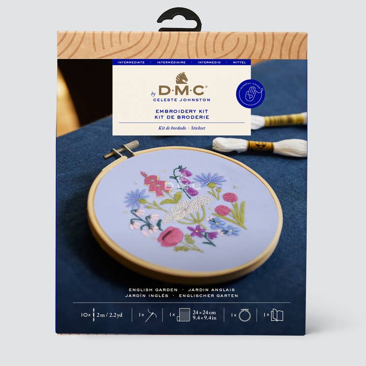 English Garden - DMC - Embroidery Kit for wholesale by The DMC Group