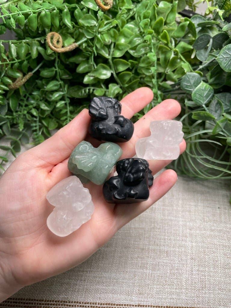 Copper Ashes - Wholesale Spiritual Stone/Crystal - Mystery Crystal Flying Shoe0