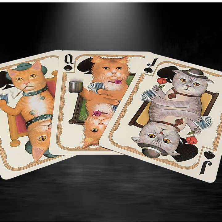 Collectible Playing Cards - Vendita all'ingrosso Carte da gioco - Carte da gioco Bicycle Poker Cats V25