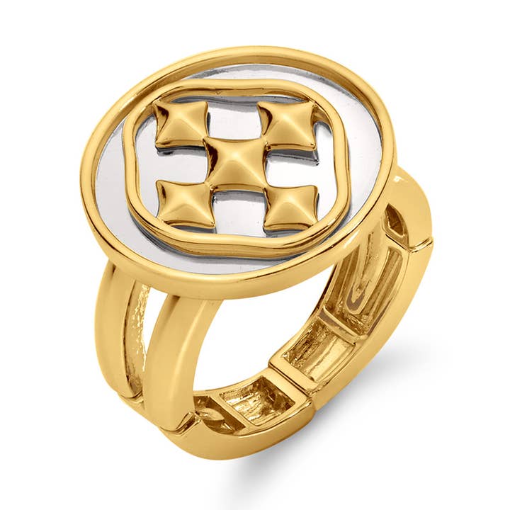 Linked Medallion Ring- one size
SPRING SALE! for wholesale by Gracewear Collection