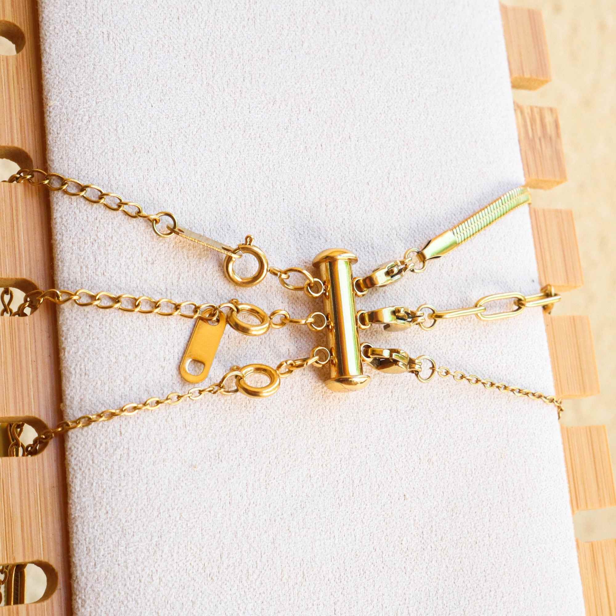 LilAryenne | Jewelry & Suncatchers - Wholesale Clasp - Layered Necklace Detangler Clasp1