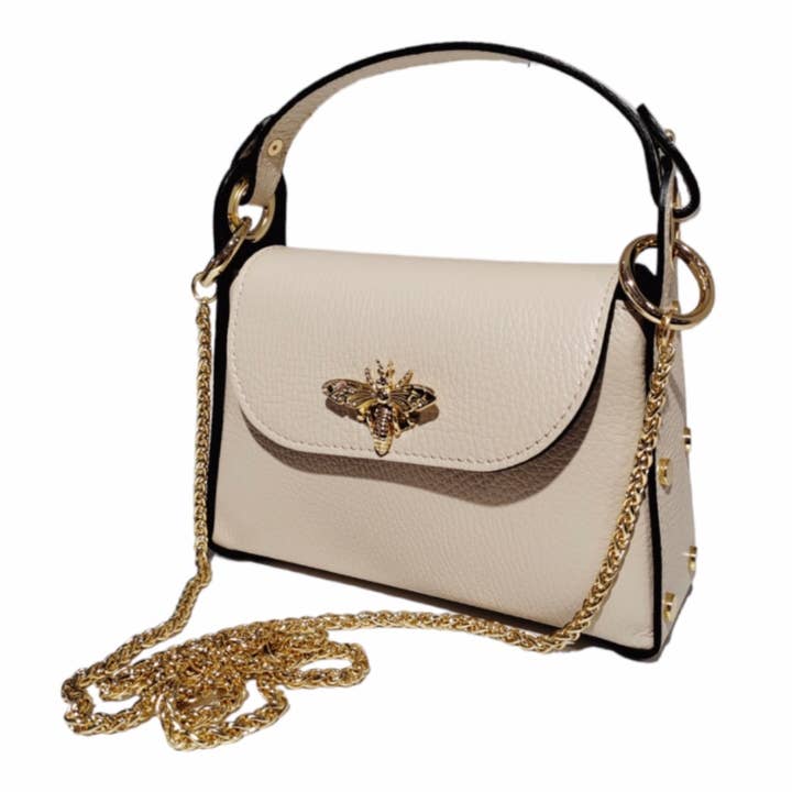 JIJOU CAPRI - Wholesale Crossbody bag β Women's - Maya Bumble Bee Leather Mini Crossbody Bag JIJOU CAPRI