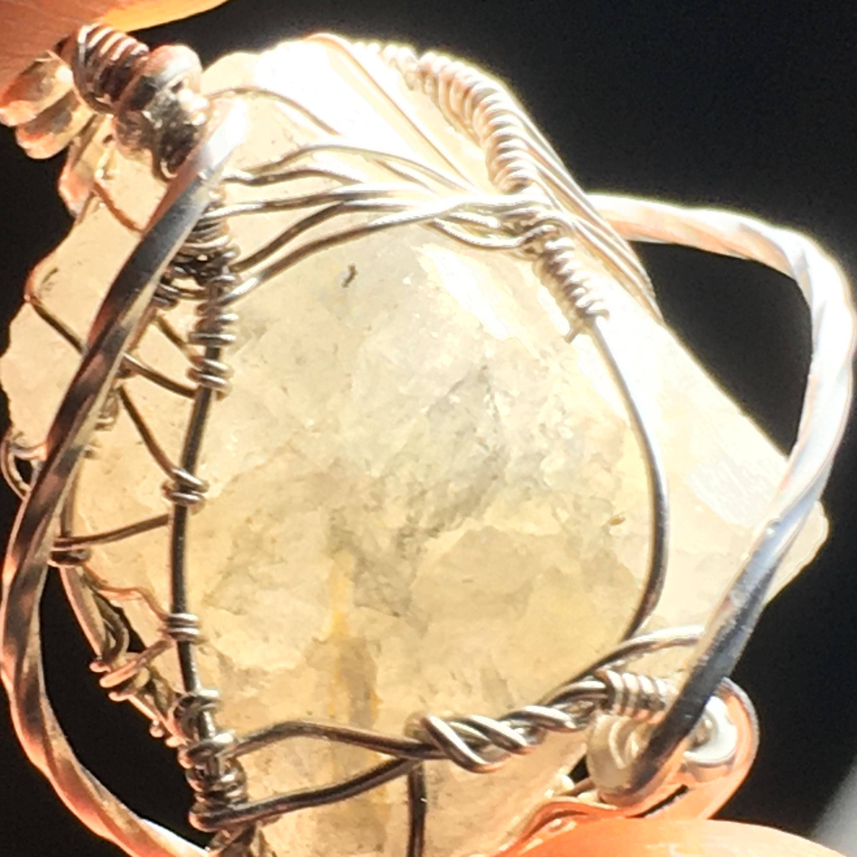 Wildheart Crystals - Wholesale Individual Charm/Pendant - Brazilian Phenacite Silver Wire-Wrap Pendant1