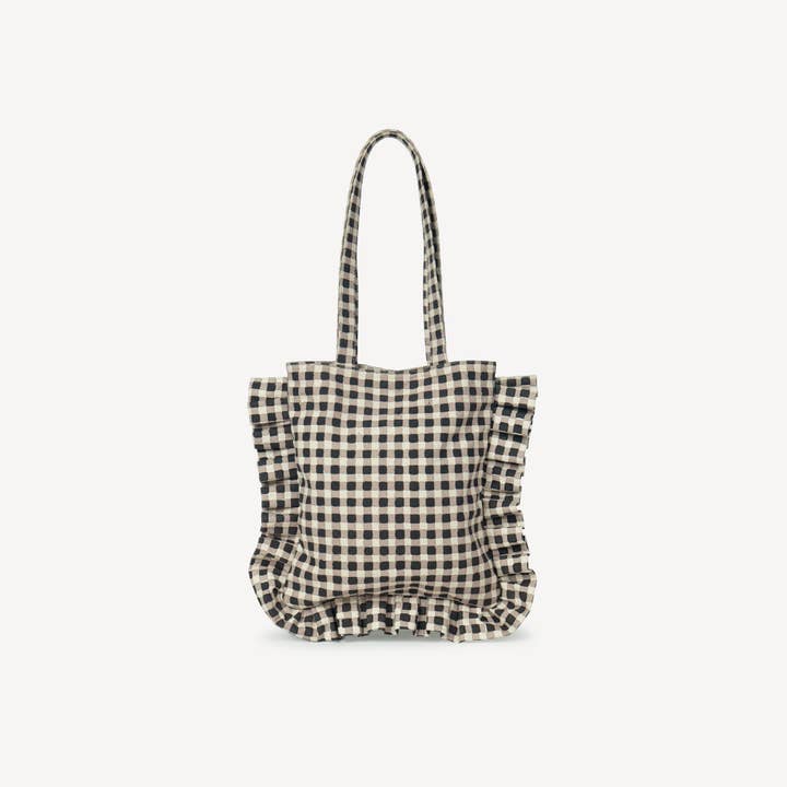 JOYN - Wholesale Tote Bag - Women's - Momo Tote - Ink Gingham