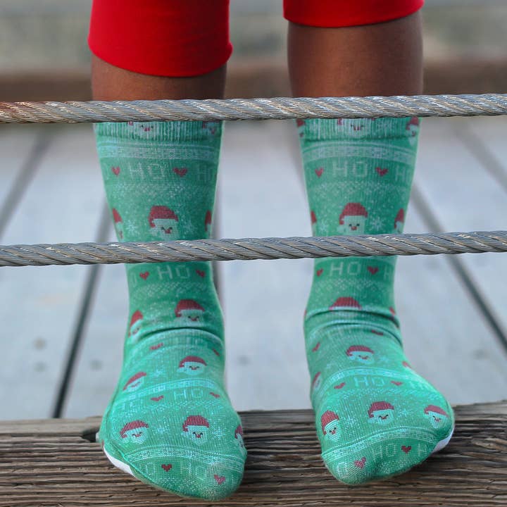 Dapper Xpressions - Wholesale Socks – Child - Ugly Christmas Sweater Socks, Comfort and Casual, Kids Adult4