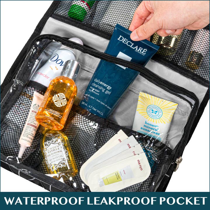 Pavilia - Wholesale Toiletry bag – Unisex - Buckle Hanging Toiletry Organizer Bag11