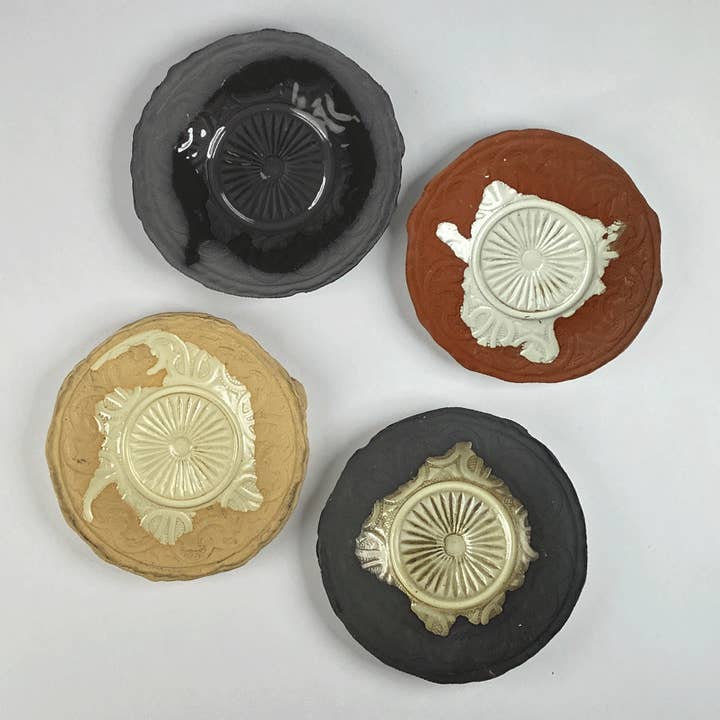 Greatceramics - Vendita all'ingrosso Ciotole/Piatti decorativi - Piatti eleganti in ceramica per dolci, 12,5 cm di diametro5