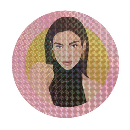 ART WOW - Wholesale Sticker - Circle Stickers 'Dua Lipa'