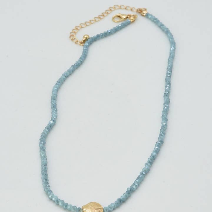 MiMi Wholesale - Wholesale Pendant/Charm Necklace - CN4372 Beaded Shell Pendant Necklace9