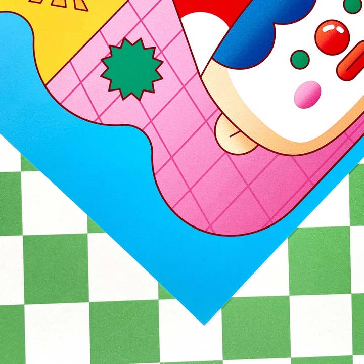 Kidnichols - Wholesale Art Print - Clown Boyfriend Art Print | Clown Lovers | Funny Print | Cut2