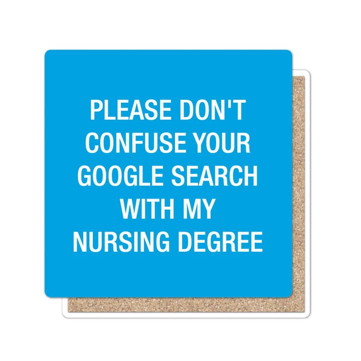 About Face Designs - Wholesale Coasters - Please don't confuse your Google search Coaster