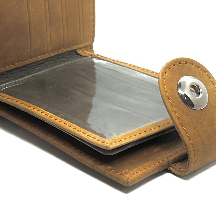 HAARLEM - Wholesale Wallet - Men's - HAARLEM Men LADER 28751 Lather Wallet Brown5