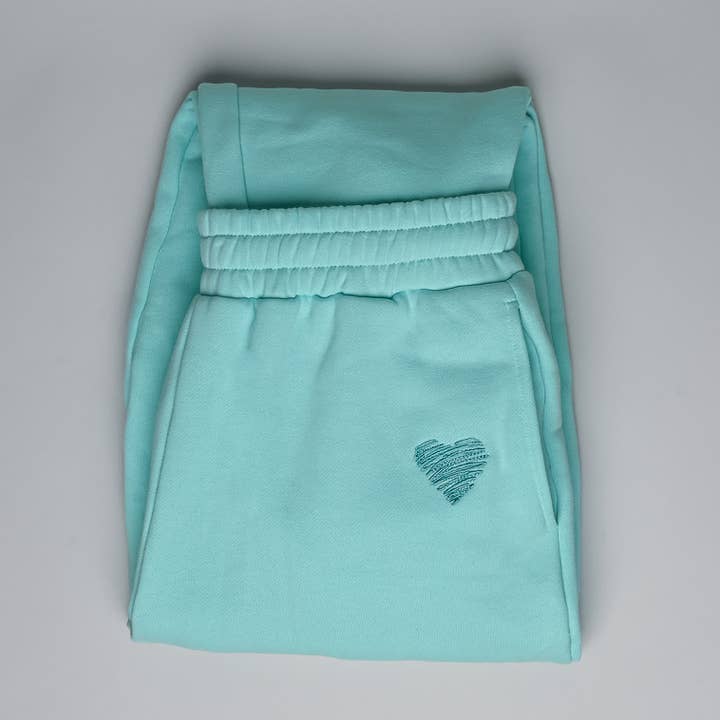 Pantaloni da tuta livelovelaugh verde menta per la vendita all'ingrosso da parte di ANSHIN