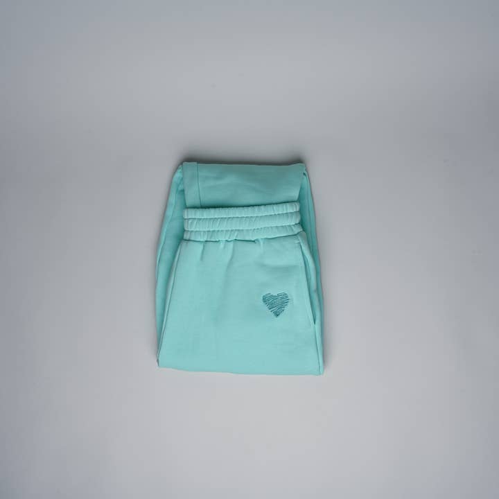 Pantaloni da tuta livelovelaugh verde menta per la vendita all'ingrosso da parte di ANSHIN