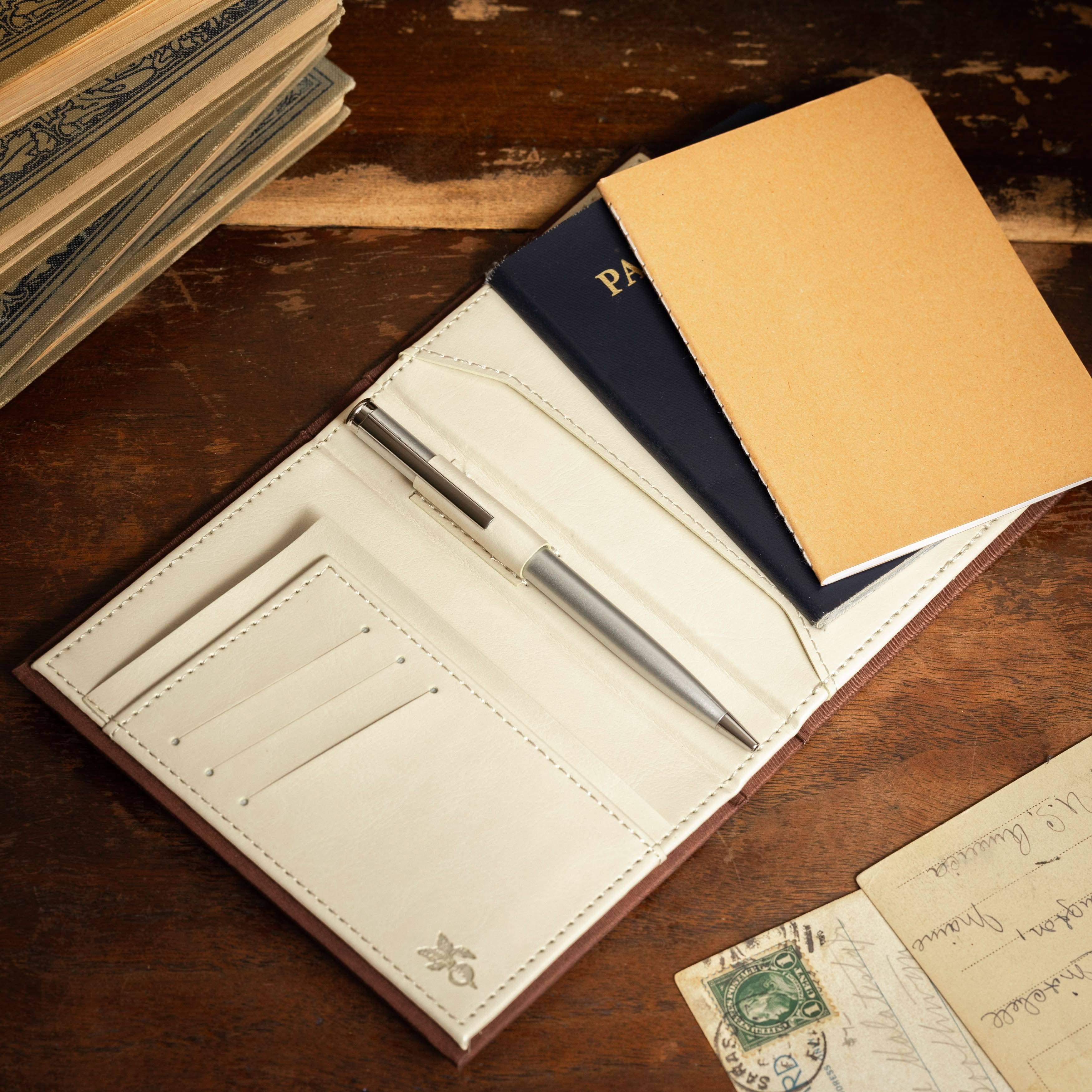 Novel Book Store - Wholesale Travel Wallet - 'Frankenstein' by Mary Shelley 1818 Passport/Notebook Wallet2