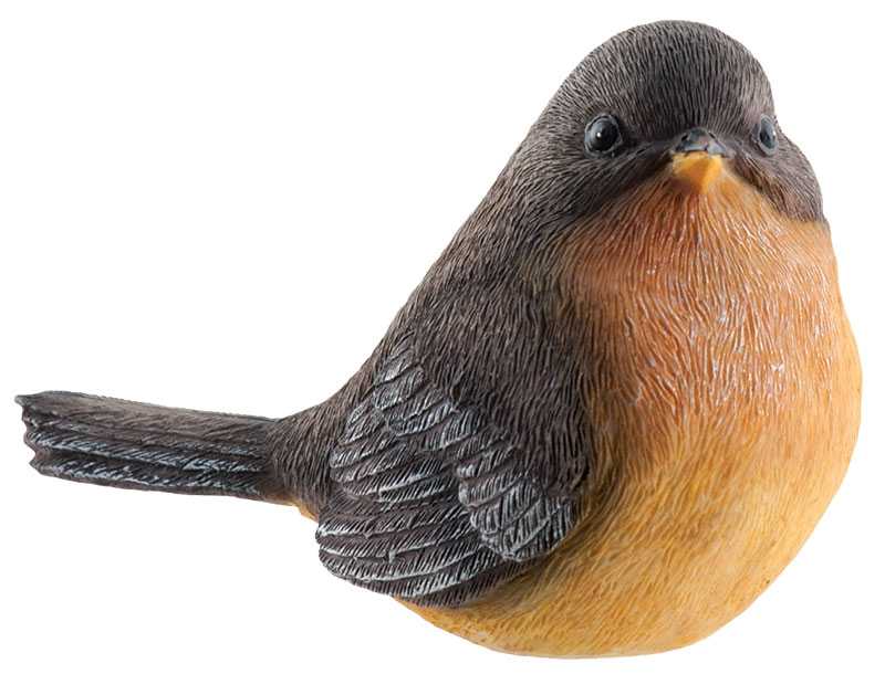The Hearthside Collection - Wholesale Decorative Figurine - Large Resin Robin, 4 Assorted4