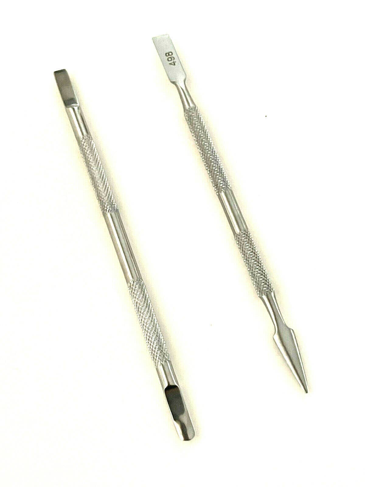 HASHIR PRODUCTS - Wholesale Nail Clipper/Scissor - 2-Pc Stainless Steel Cuticle Pusher & Nail File Set1