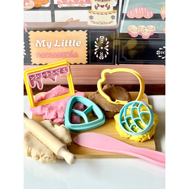 Fresh Masa - play dough & sensory kits - Wholesale Toy Set - Kids - My Little PanaderÃa Play Dough & Sensory Kit – Latino-Inspir