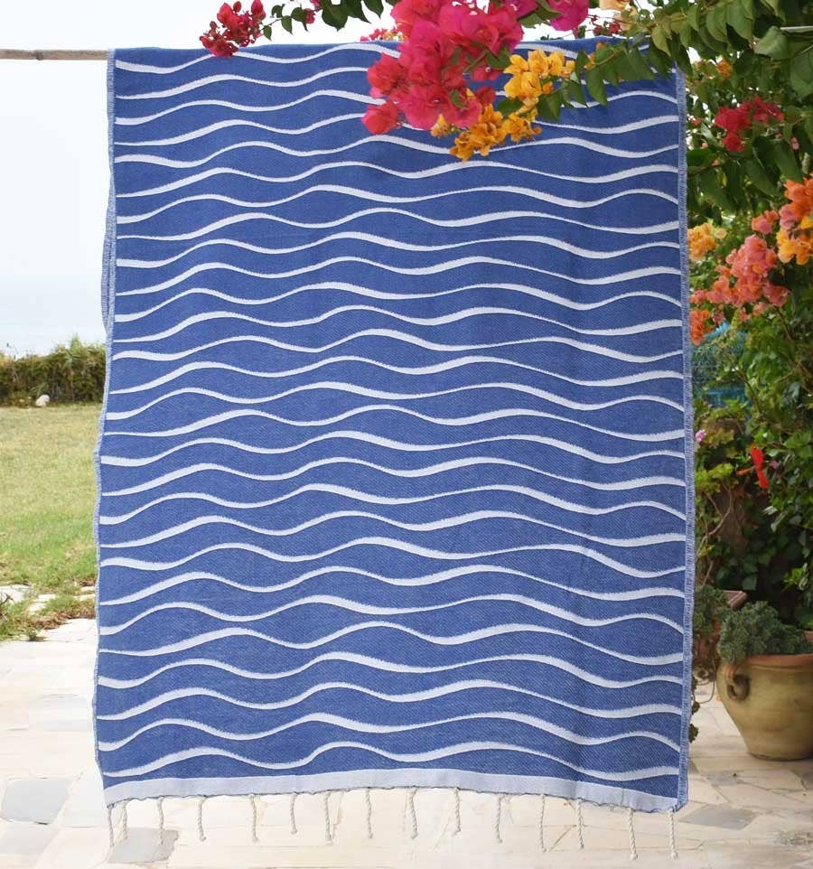 Fouta Tunisia - Wholesale Beach Towel - Hawaii Fouta11