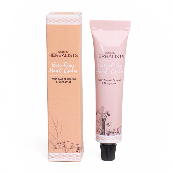 Dublin Herbalists - Wholesale Hand Cream/Lotion - Vegan Enriching Hand Cream- Sweet Orange & Bergamot
