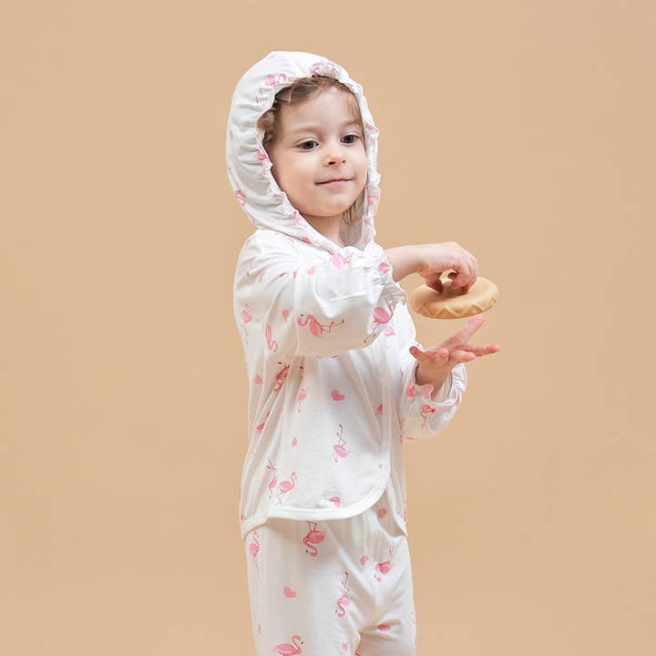 Silky Soft TENCEL™ Modal Light Coat - Flamingo for wholesale by Little Plant