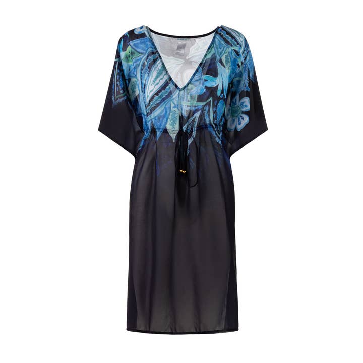 Kerala kaftan met V-hals voor wholesale door Seaspray Swimwear