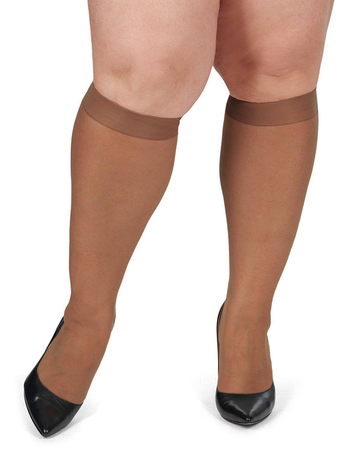 Infinity Classics International Inc. - Vente Bas – femme - Lot de 2 bas à hauteur du genou Energizing Plus Size17