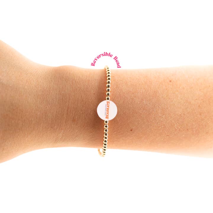 Beaded Blondes - Wholesale Jewelry Set - Sam Houston Logo Bow Stack of 3 1