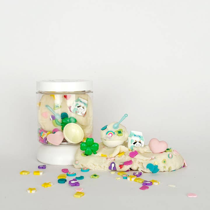 Earth Grown KidDoughs (KidDoughs by EGKD) - Vendita all'ingrosso Plastilina/slime - Bambini - Mini ciambelle al latte di cereali Magicamente Deliziose da Asporto