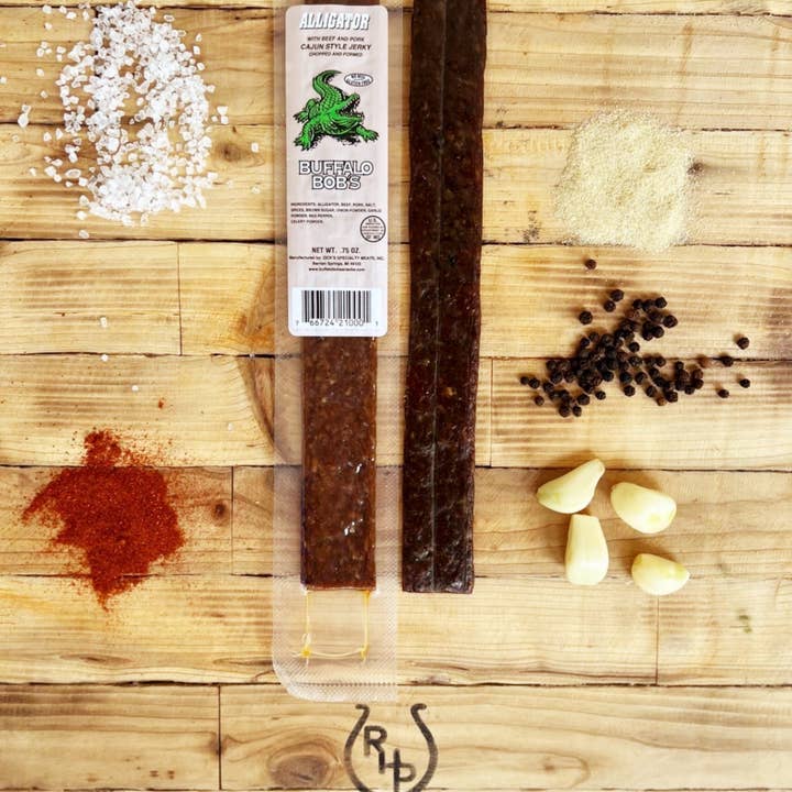 Ranch Hand Provisions - Wholesale Jerky - Alligator Jerky - Cajun Style