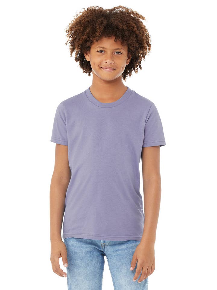 Kids Comfort Heather Tee for wholesale by KOURTLY by Loriet Sports