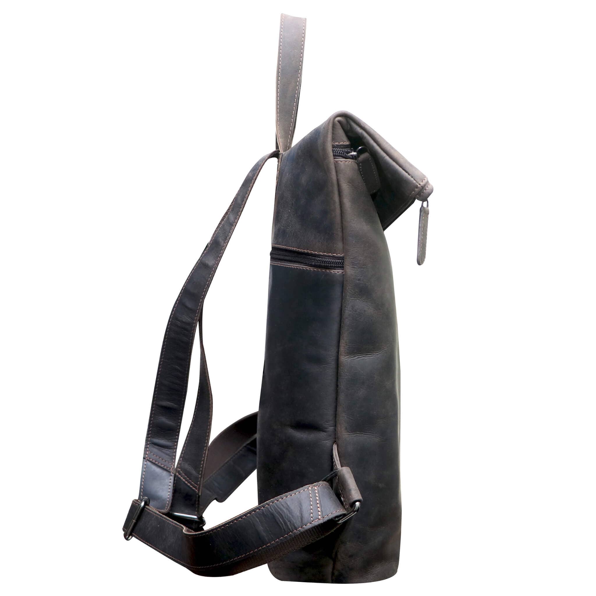 Greenwood – wholesale Backpack – Unisex – Sandy Large Leather Backpack Women Laptop Backpack 15.6 Inch Men2