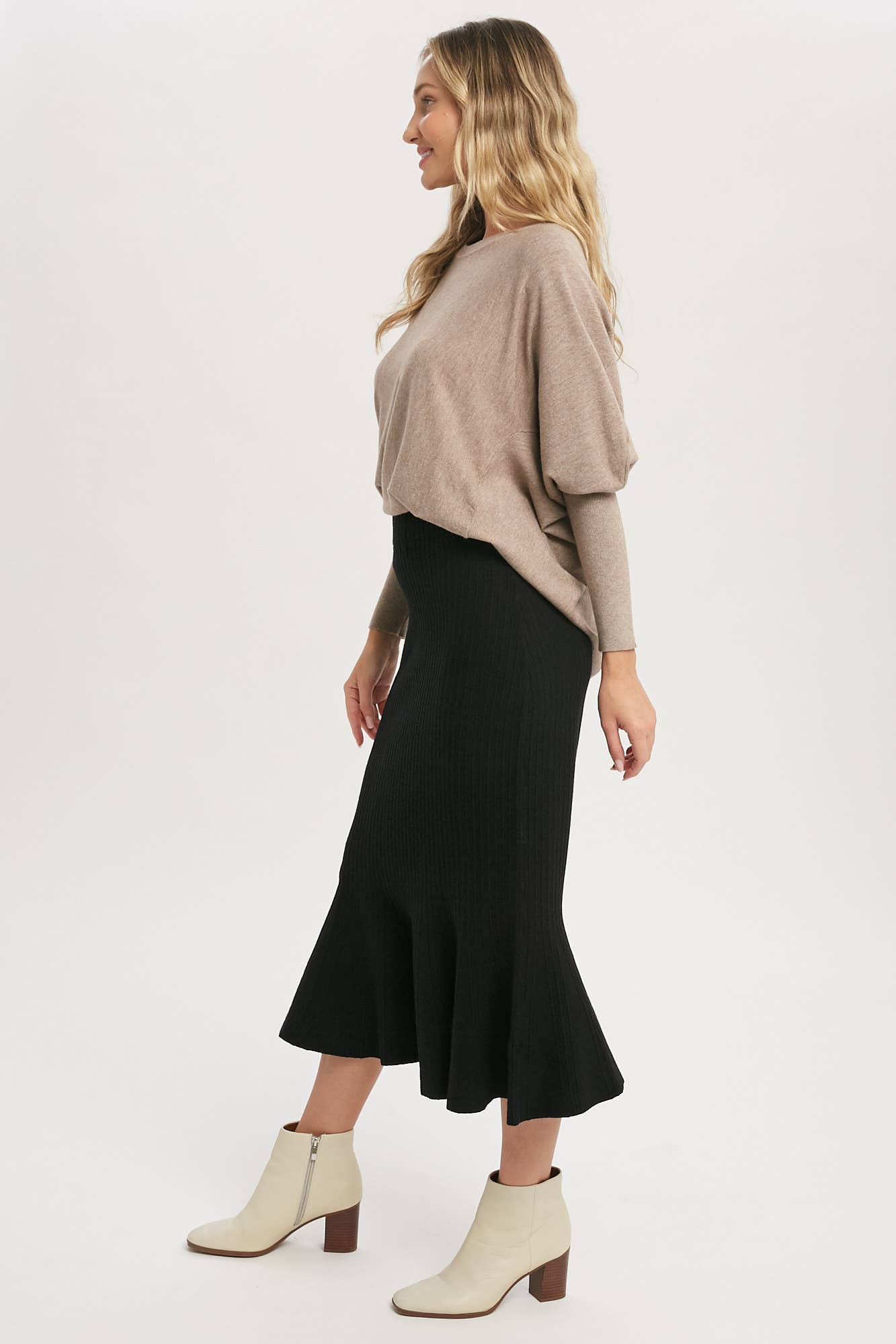 Bluivy - Wholesale Skirt - Women's - MERMAID SWEATER MIDI SKIRT29