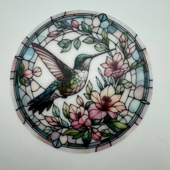 Hummingbird-Stained Glass for wholesale by Andreas