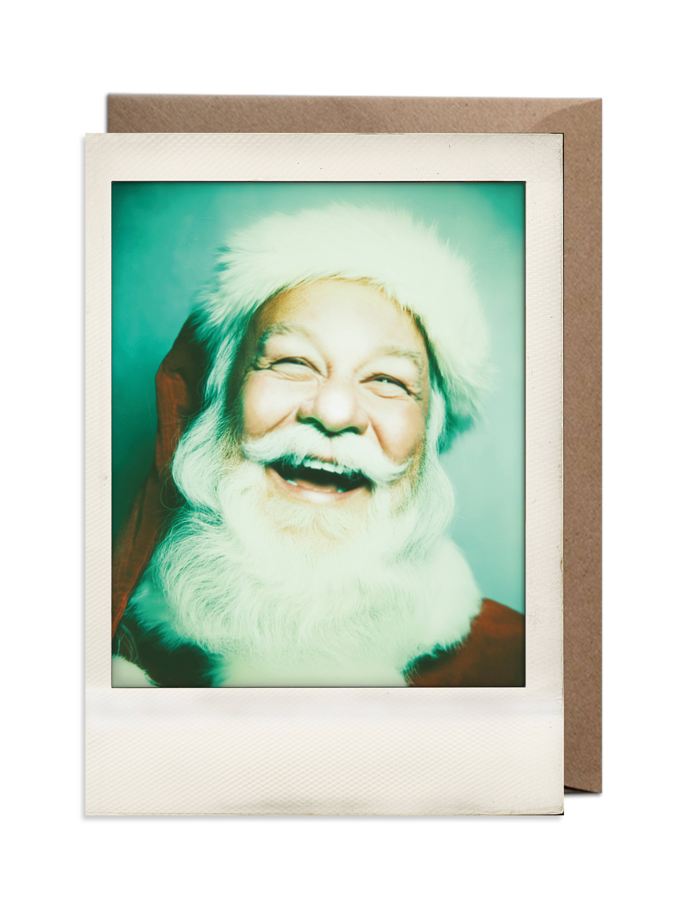 Bonne Nouvelle - Wholesale Christmas Card - Retro Vintage Santa Polaroid Christmas Card (Multipack of 6)7