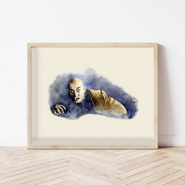 Nosferatu Kunstdruck für den Großhandel von Kaleigh Day Art