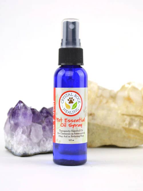 Spray pour animaux de compagnie contre la douleur et les articulations, 2 oz pour la vente par Crystal Rock Healing, LLC