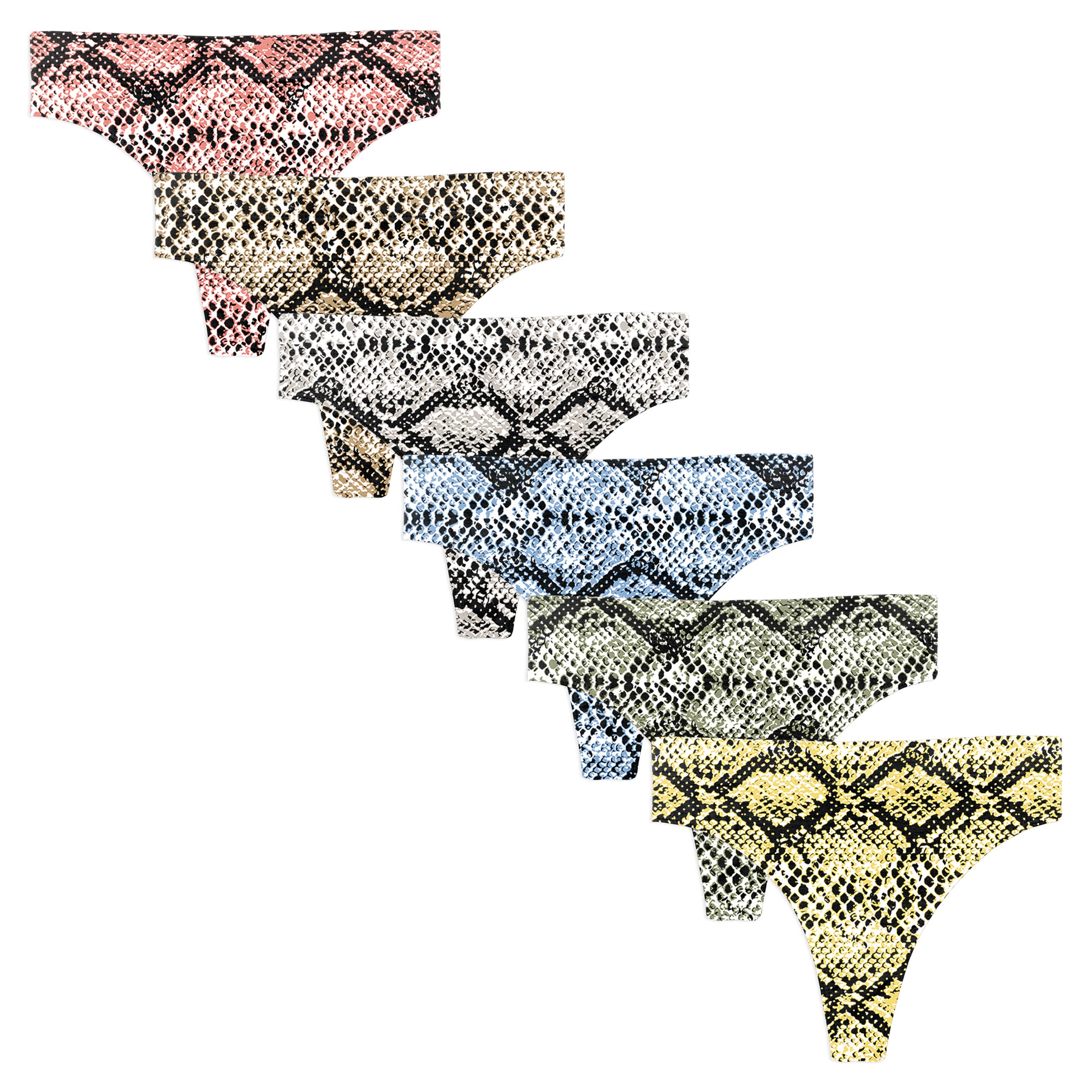 I-Wear Brands - Wholesale Underwear - Women's - 6 Pack Women's Smooth Active Sport Thong Pantie Underwear4