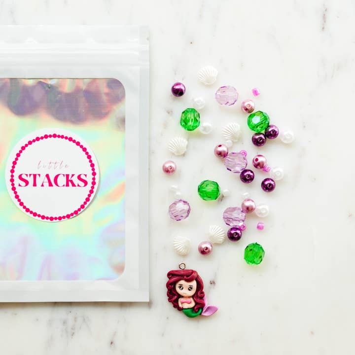 Little Stacks - Wholesale DIY Jewelry - Kids - The Mermaid STACK6