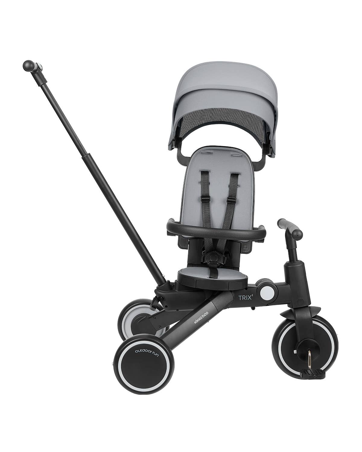 Kika Group Ltd. – wholesale Cyklar och sparkcyklar - Barn – Tricycle 7-i-1 Trix med justerbar sufflett och föräldrakontroll14