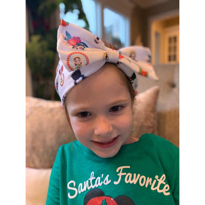 Meyer Market Designs - Wholesale Fashion Headband - Kids - Female Saint headband. Women Saints headband for toddler and youth. Catholic Girls headband. Saint headband. Catholic gift. First communion.