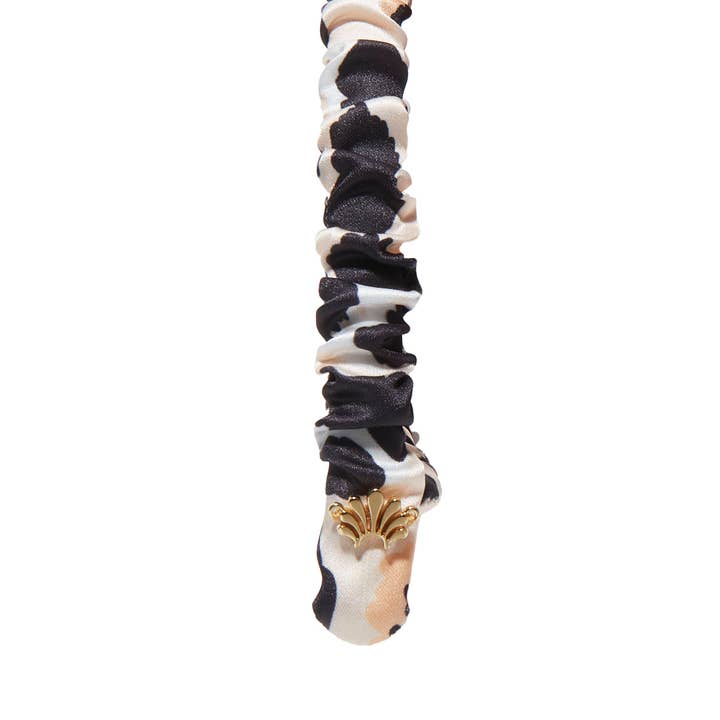 Lele Sadoughi - Wholesale Fashion Headband - Women's - LEOPARD JESSIE SILK HEADBAND