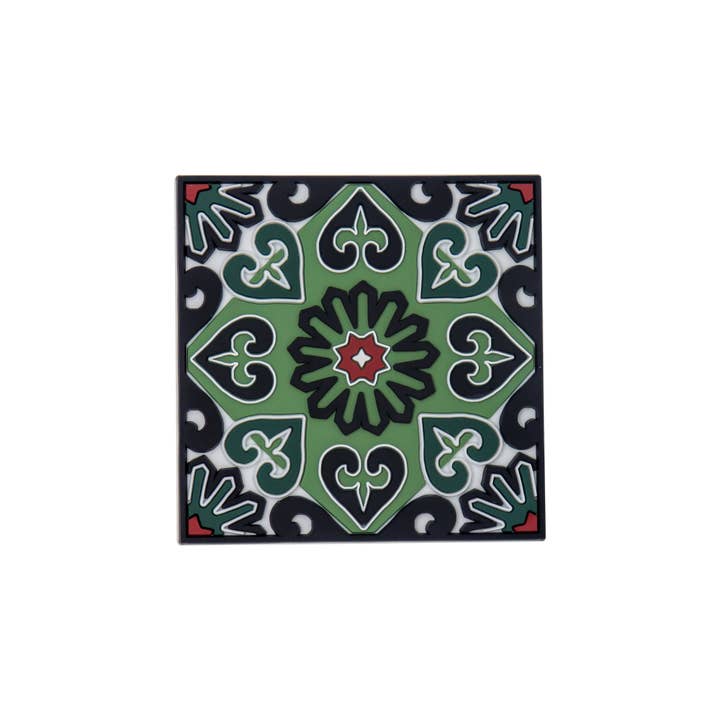 Mosaic Homeware - Vendita all'ingrosso Sottobicchiere - Sottobicchiere Flowers - Set di quattro1