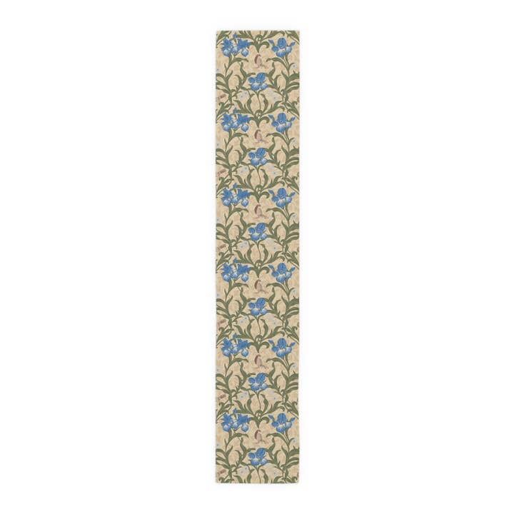 Willy Morris Home Emporium - Wholesale Table runner - Table Runner inspired by William Morris - Blue Iris Collection15