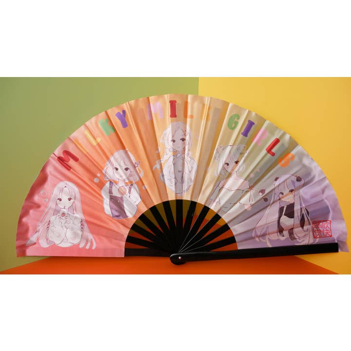 Euphoric Sun Inc - Wholesale Handheld Folding Fan - Festival/Rave Handheld Fans5