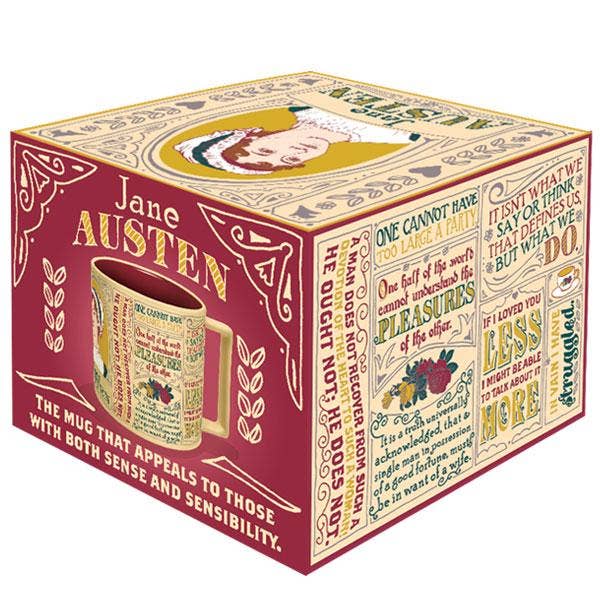 Unemployed Philosophers Guild - Wholesale Coffee Mug - Jane Austen Quotes Coffee Mug2