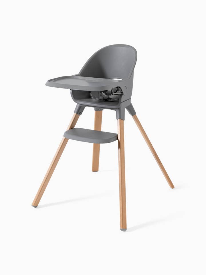 Twistshake Hochstuhl Pastellgrau für den Großhandel von Twistshake